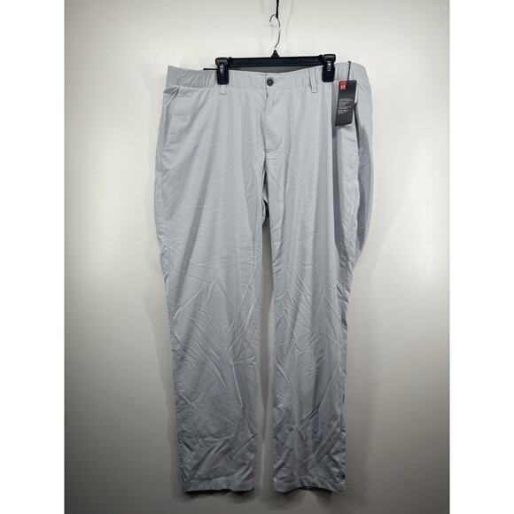 Under Armour Men's UA Takeover Tapered Pants 1309546-014 Halo Grey 42x34 - Picture 1 of 10